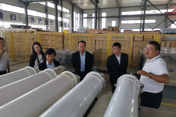 陜西航天建設(shè)集團(tuán)有限公司總經(jīng)理、黨委副書記謝明娟率隊赴遼寧一諾環(huán)保產(chǎn)業(yè)集團(tuán)開展考察調(diào)研工作